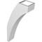 Ekena Millwork 4-in. W x 10-in. D x 22-in. H Thorton Architectural Grade PVC Knee Brace BRCP04X10X22THR - alternate 6